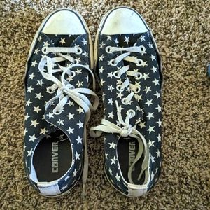 Black and White Star Converse